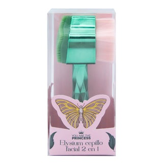 Edén Elysium Cepillo Facial 2 en 1