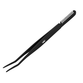 Flash Lash Pinzas de Precisión Para Pestañas con Peine