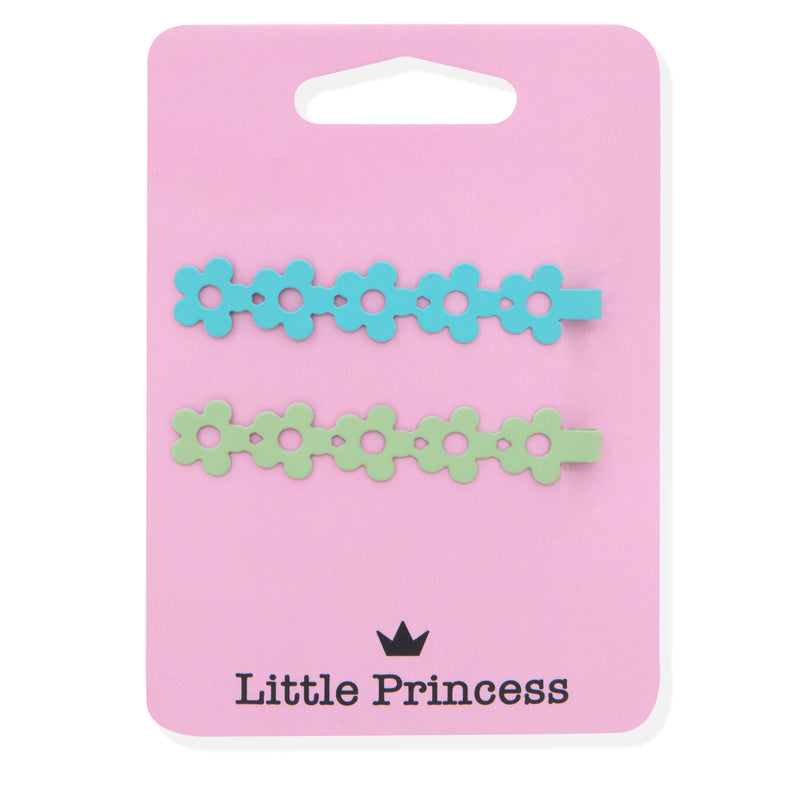 Little Princess Set 2 Horquillas Florecitas