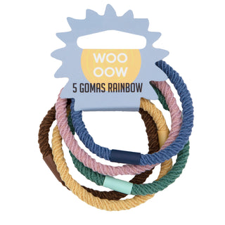 Set 5 Gomas Rainbow