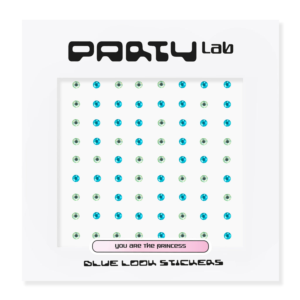 First Look Sticker Party Lab Blue Look Stickers – YOU ARE THE PRINCESS