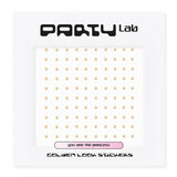 Party Lab Golden Look Stickers