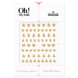 Oh My Nails Stickers Christmas Glitter