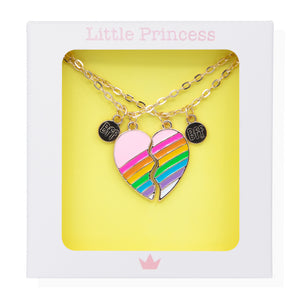 Little Princess Set 2 Cadenas BFF Heart