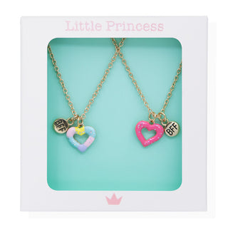 Little Princess Set 2 Cadenas BFF Heart