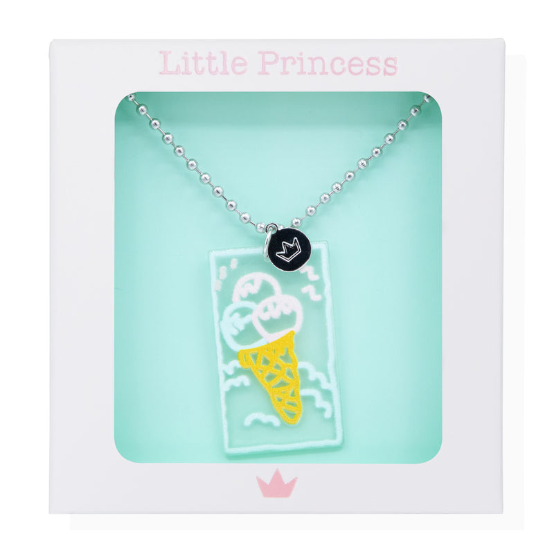 Little Princess Collar Charm Helado