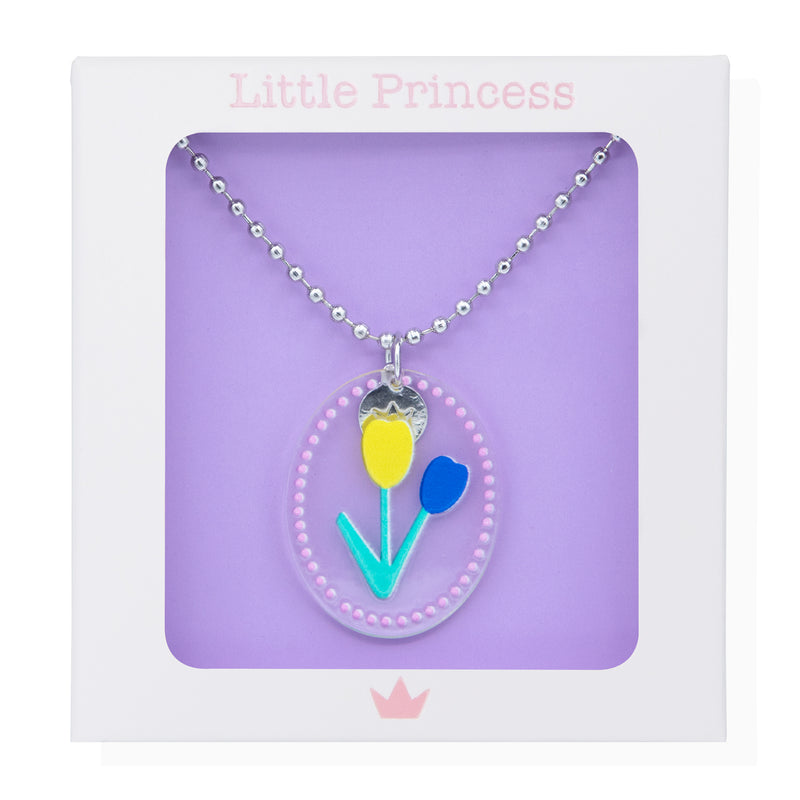 Little Pincess Collar Charm Tulipán