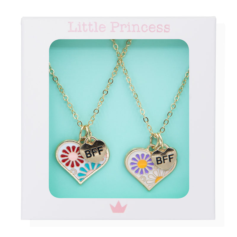 Little Princess Set 2 Collares BFF Corazón