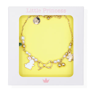 Little Princess Pulsera Bunny con Perlas