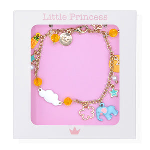 Little Princess Pulsera Eslabones Fina Multicolor
