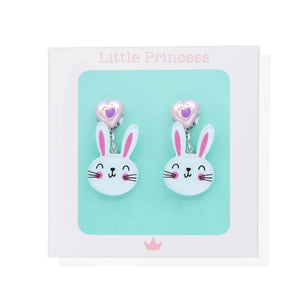 Little Princess Pendientes de Clip Bunny