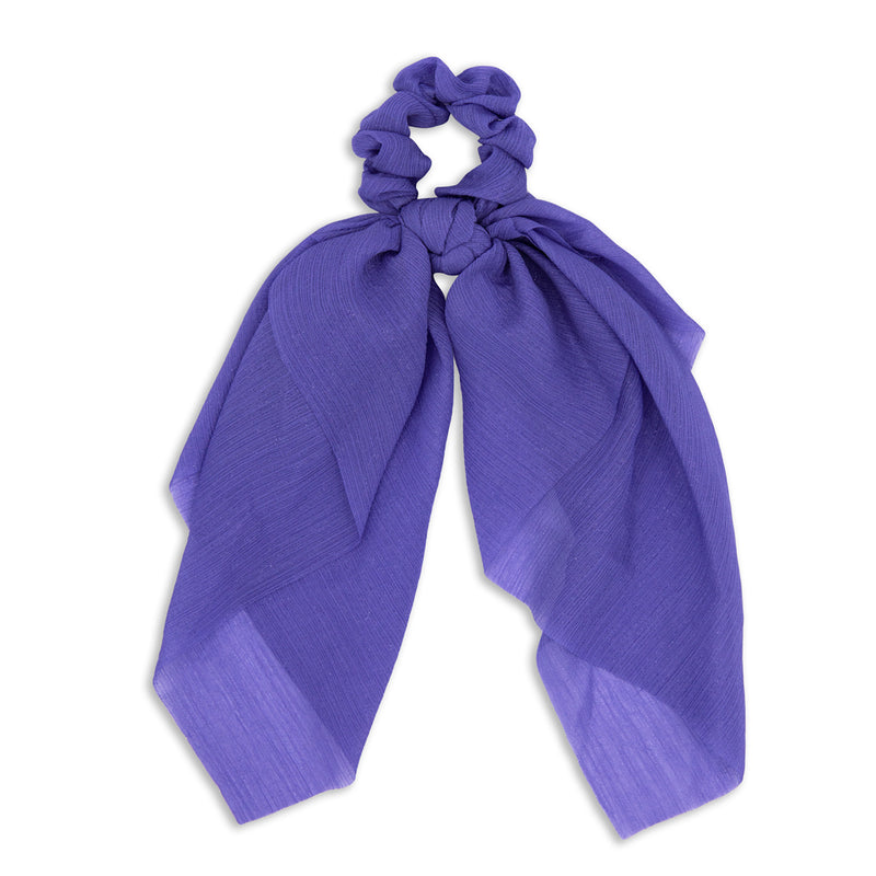 Oh My Hair Scrunchie con Lazo Largo de Tela con Brillos