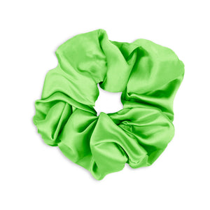 Oh My Hair Scrunchie Satén Verde