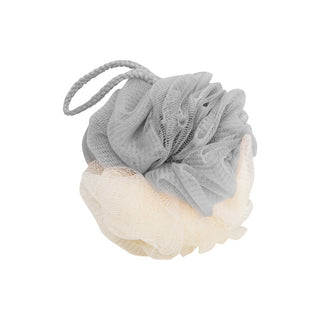 Esponja de Baño Bicolor Gris