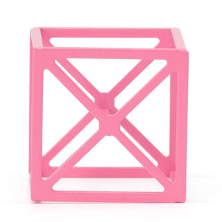 Soporte Rosa de Esponja de Maquillaje