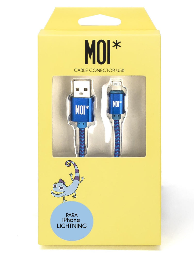 Cable USB con conector Lightning Iphone