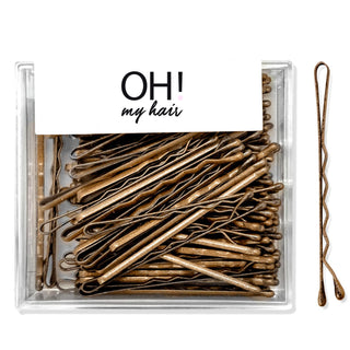 Oh My Hair Caja de 100 Horquillas Pelo Rubio