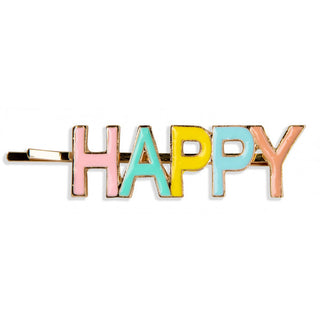 Little Princess Horquilla Letras Multicolor HAPPY