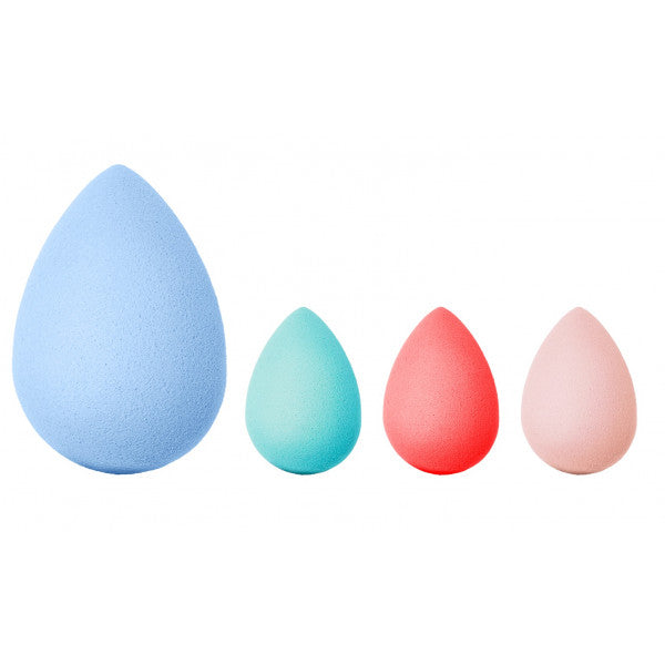 Set de 4 Esponjas Makeup Multicolor